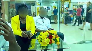 Bangnolly Africa Setup Film with Coded Runs Girl