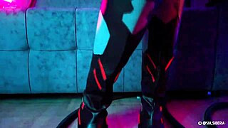 Lucy Christmas fucks in cyberpunk style 😈