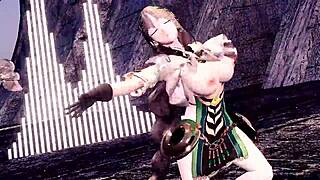 mmd dance with demeter in full nudity by bobopenguin