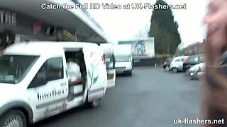 Leyla Morgan Flashing Around Town?