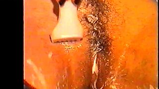 Alicia’s morning shave leads to solo play