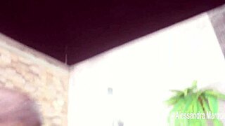 Alessandra Marques takes double penetration in intense behind-the-scenes anal action