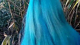 A Slave By The River Obediently Gives Herself To Fuck