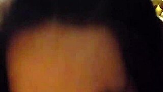 In our new marriage, my BBW wife eagerly sucks my cock with amateur passion.