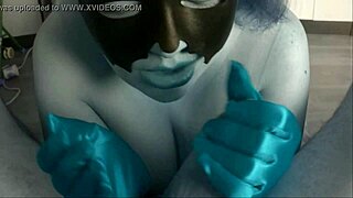 Helgafoxxy gives wild blowjob with big tits in color madness 🔥