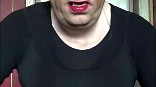 Public anal pleasure for free offered by amateur crossdresser
