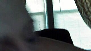 Chubby mom worships big dick orally