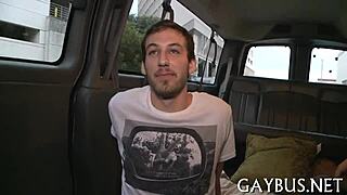 Big gay knob in hardcore porn action.