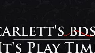 i explore intense bdsm playtime with australian brunette milf scarlett b wilde in mature session