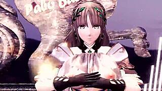 mmd dance with demeter in full nudity by bobopenguin