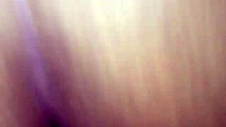 bent over in doggystyle, her wet pussy glistening with desire