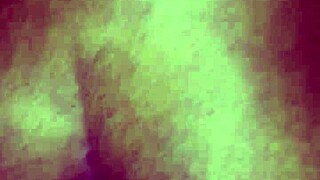 bent over in doggystyle, her wet pussy glistening with desire