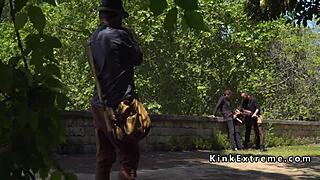 Spanish woman enjoys outdoor activities in public spaces