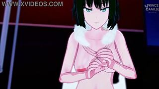 Fubuki POV Video masturbating to the beat of the one punch man