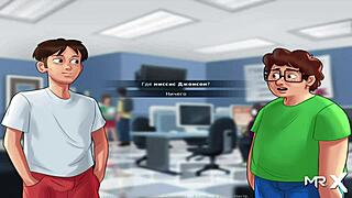 Livemrx's Lets Play of Cum in Teacher: Visual Novel Gameplay