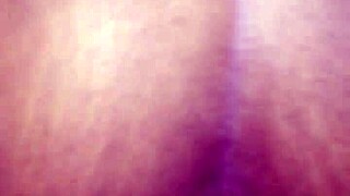 bent over in doggystyle, her wet pussy glistening with desire