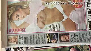 British European women showing big tits