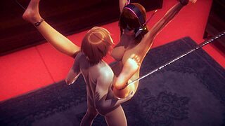 Overwatch Hentai - Diva Fucked By Two Boys Anal And Vaginal - Japanese Asian Manga Anime Film Game Porn