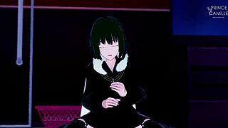 Hot Fubuki Gives Masturbation Instructions!