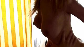 Blonde bombshell enjoys ass fucking after blowjob