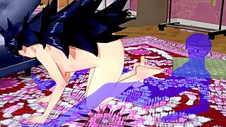 Kayama Nemuri Endures Intense Footjob And Cowgirl Fuck In My Hero Academia Hentai