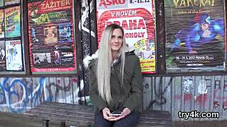 lovable kitten sucks cock in pov before her tight cunt gets banged hard by lover