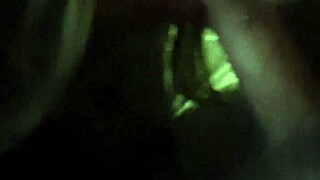 This Crossdressing Individual Is Performing Oral Activity Subtly