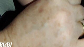 Cum in mouth closeup from our amateur homemade video