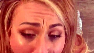 Chloe Blacc intensely devours this massive black cock with sloppy deepthroat.