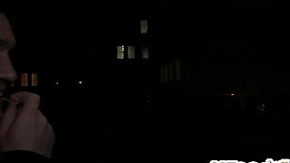 Sexy Russian cutie enters casting, unaware it leads to cumshot