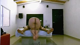 Watch this beautiful latina ride and get cum in her pussy