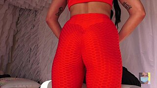 Can You Handle This Fit Babe's Creampie In Ruffled Tights?