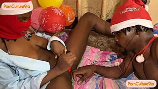 sucking santa's dick on christmas day