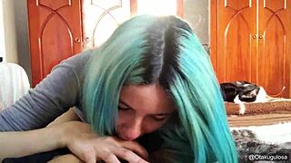 Can a latina teen handle rough deepthroat and cumshot?