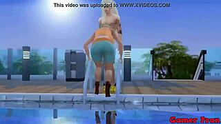 madara catches teen friend masturbating, offers hard ass pounding