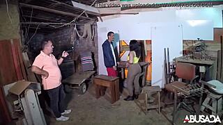 Natalia Prado loves cock, showing off her giant ass with oral action.