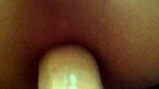 A woman uses a strapon to fuck her partner's ass in an intense anal session, focusing on deep assfucking and fucking.