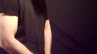 A big cocked gay man mastarbates