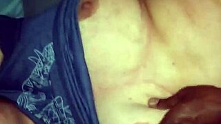 white girl creaming on that big black cock