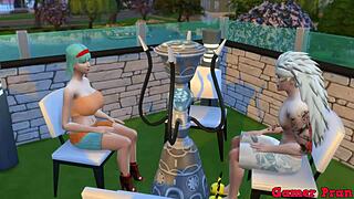 madara catches teen friend masturbating, offers hard ass pounding