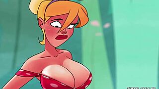 i tease the boy with my hairy pussy while trimming