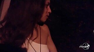 Gia Derza's muff filled with a hard cock