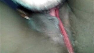 My wife strips off her clothes and grabs her husband’s head and directs it to her pussy