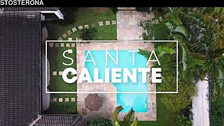 Wow, these brazilian latina amateurs are getting so hot at the party lesbian fun!