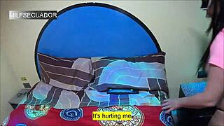 milf watching porn with skinny stepson