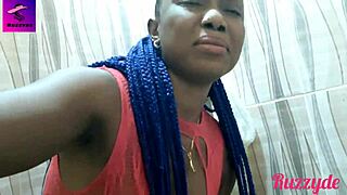 Ebony Woman Squirts During Extreme Dildo Fuck