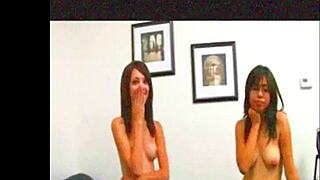 A couch for two: A natural blowjob comedy casting couch