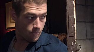 Big tits actor tied up, whipped, deepthroated, roughly anal fucked by bdsm agent, then squirts