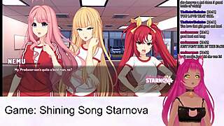 See a Vtuber playing the sixth part of the Shining route on StarNova Maria