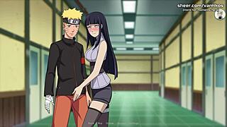 Hinata, wanna suck and take it in public?